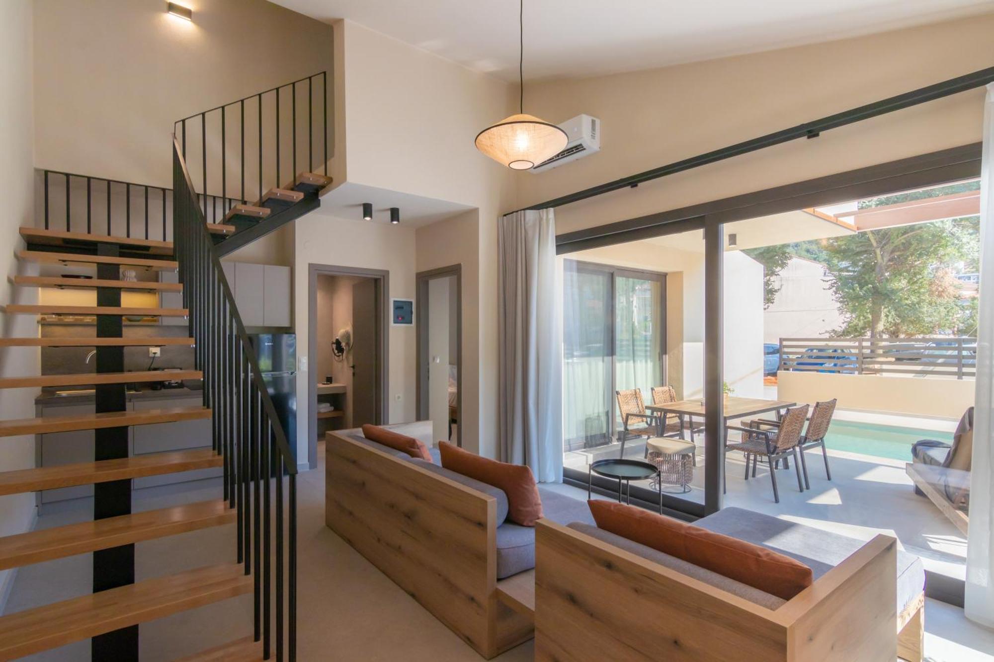 Ntinas Seaside Suites Skala Potamia  Ngoại thất bức ảnh